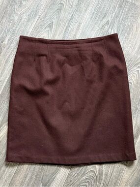 VTG JG Hook brown wool skirt